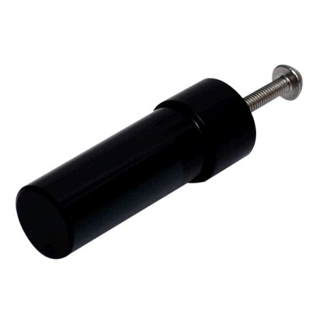 Black Cylinder Glass Cabinet knobs